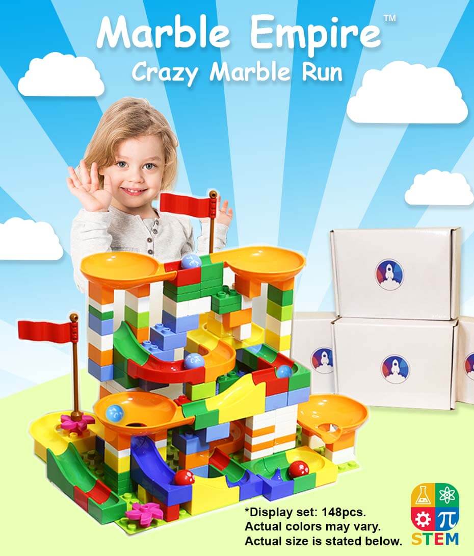 Four Brothers Gravity Maze STEM Marble Run 1/2