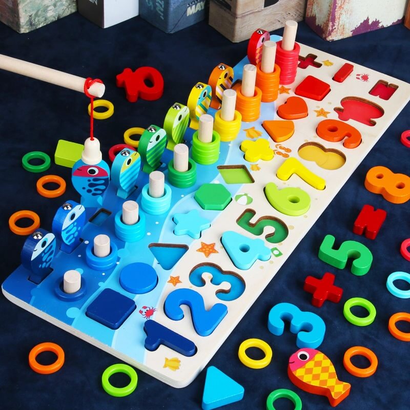 Peg Board Toddler Stacking Toys - STEM Color Sorting Learning Games -  Montessori Toys - Blocks, Sorting & Stacking Toys, Facebook Marketplace