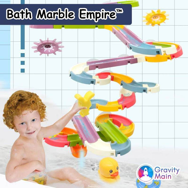 Bathroom Edition: Marble Empire™ - STEM Insane Marble Run Brain Builder Set