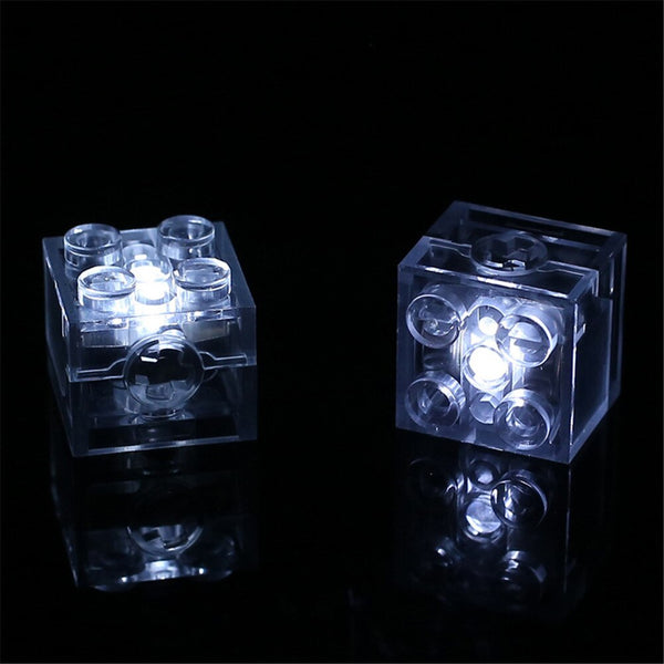 Limited Edition LED Bricks For Marble Empire™ - 12 pcs white LED