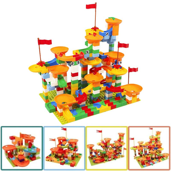 Marble Empire™ - Insane Marble Run Brain Builder Set - Expand Your Empire!