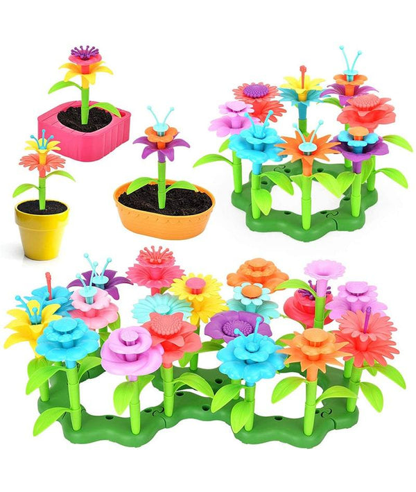Build-a-Flower-Garden STEM Toy Set