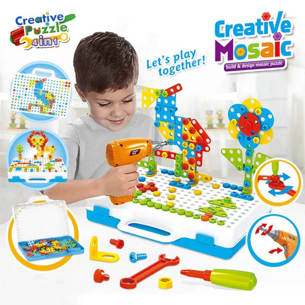 Creative Mosaic - Electric Drill Puzzle Set